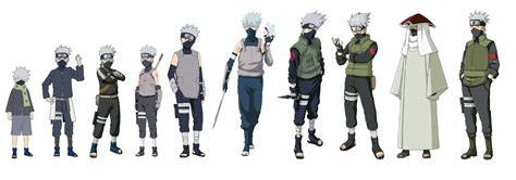 kakashi hatake|Evolution of Kakashi Hatake in Naruto and Boruto .